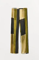 SATIN PRINTED PANTS