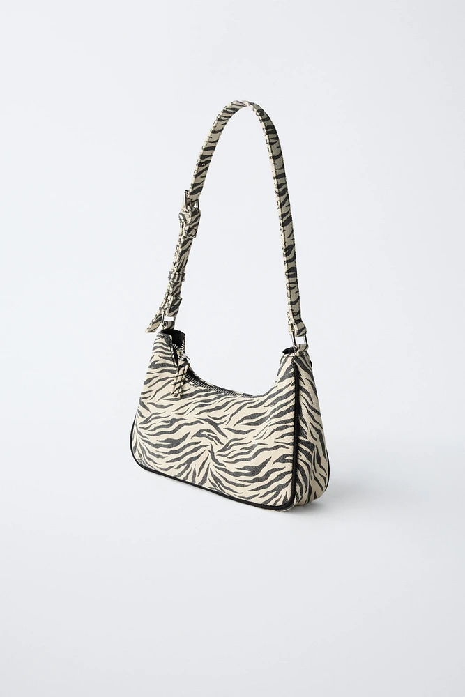 ANIMAL PRINT SHOULDER BAG