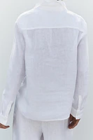 100% LINEN SHIRT ZW COLLECTION