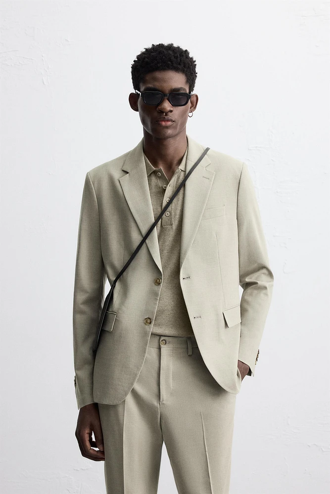 BLAZER COSTUME À CARREAUX