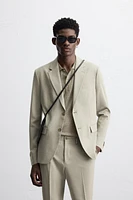 BLAZER COSTUME À CARREAUX