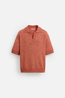 POLO EN MAILLE CONTRASTE