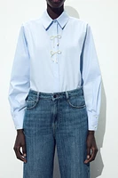 PEARL POPLIN SHIRT