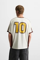 T-SHIRT IMPRIMÉS FOOT RÉTRO