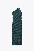 FRINGE MIDI DRESS