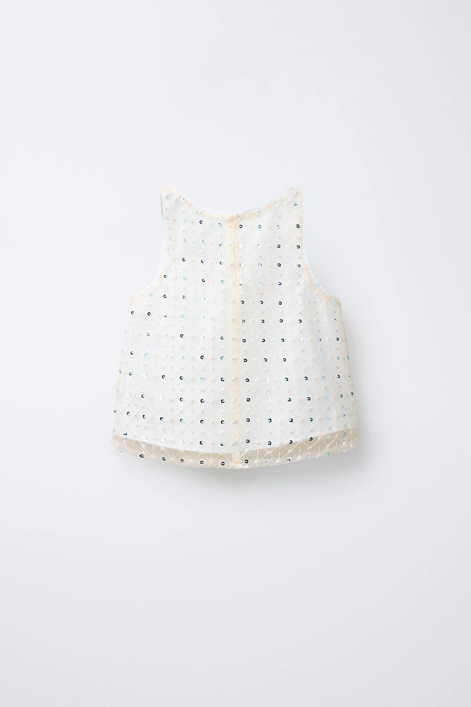 SEQUIN TOP