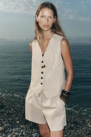 GILET DE TAILLEUR EN LIN