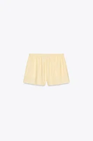 WRINKLE EFFECT SHORTS