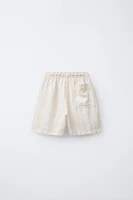 LINEN SHORTS