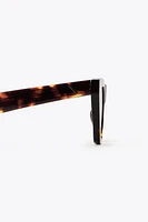 TORTOISESHELL CAT EYE SUNGLASSES