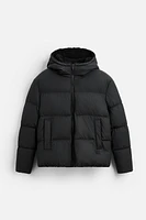 RUBBERIZED PUFFER JACKET