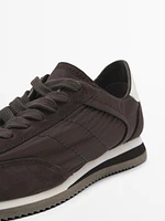 Combined fabric trainers