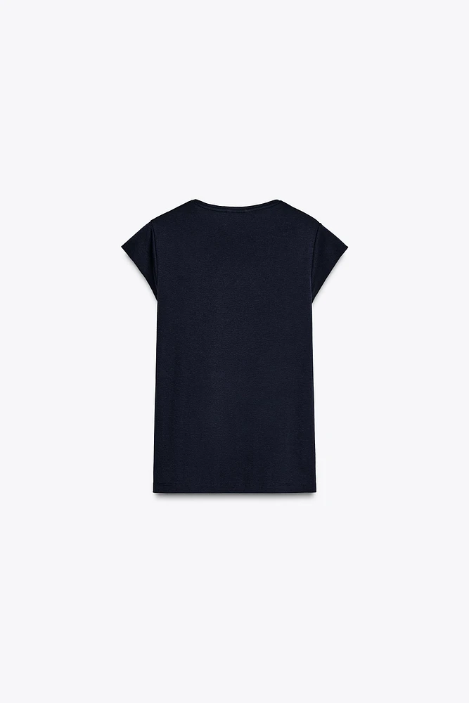 SHORT SLEEVE COTTON T-SHIRT