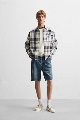 CHEMISE À CARREAUX