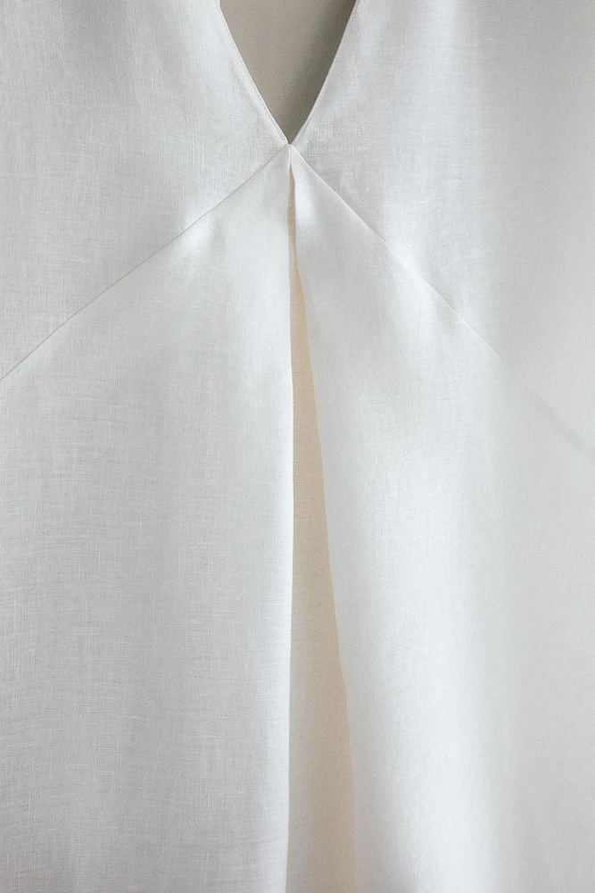 LINEN NIGHTGOWN