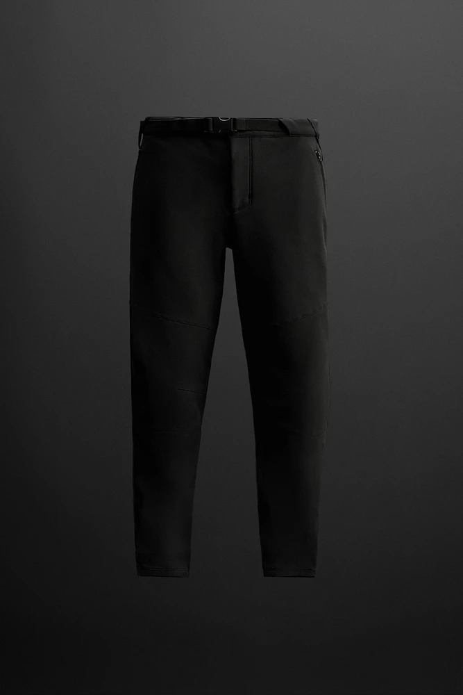 BELTED TECHNICAL PANTS