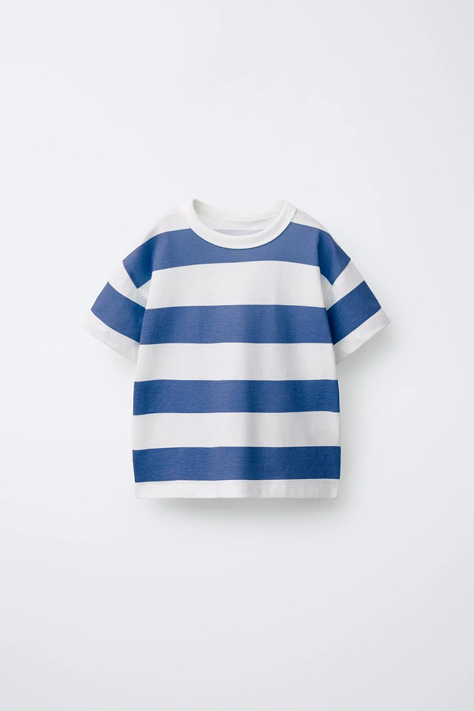 BASIC STRIPED T-SHIRT