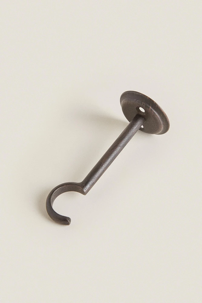 METALLIC CURTAIN RAIL HOOK