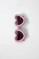 HEART PLASTIC SUNGLASSES