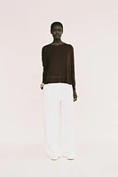 FINE KNIT SWEATER