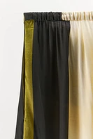 PANTALON IMPRIMÉ SATINÉ