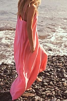 FLOWY MIDI DRESS