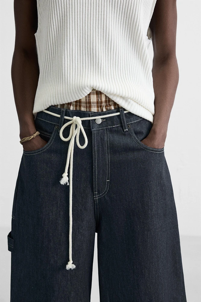 BERMUDA EN DENIM OVERSIZE