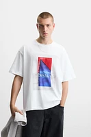 PRINTED PATCH T-SHIRT
