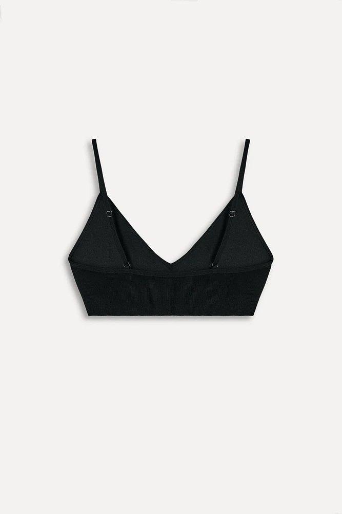 BRALETTE CÔTELÉE SANS COUTURE 50E ANNIVERSAIRE