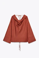 BLOUSE EN LIN 100 % ZW COLLECTION