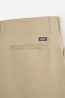 RELAXED FIT CHINO PANTS