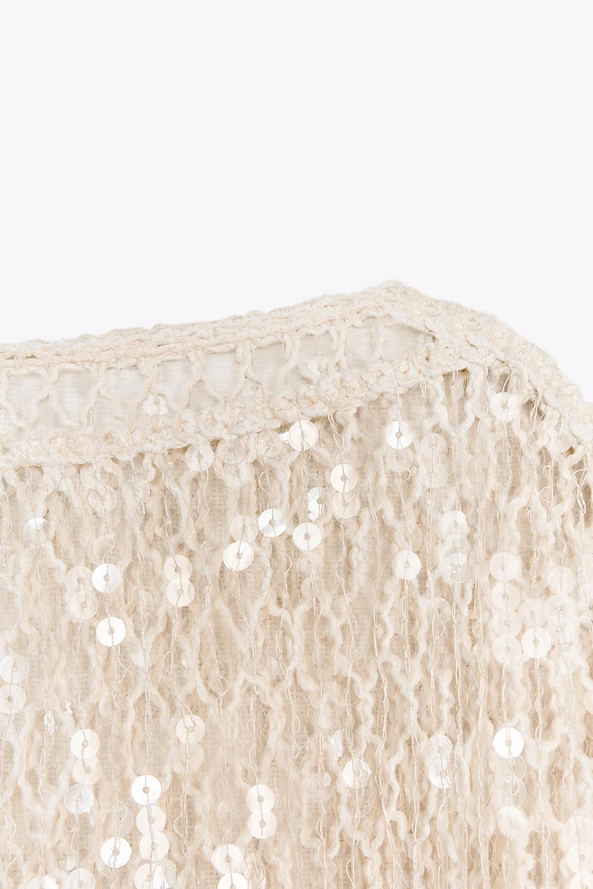 TOP À SEQUINS ZW COLLECTION