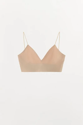 SEAMLESS TRIANGLE BRALETTE