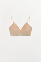 SEAMLESS TRIANGLE BRALETTE