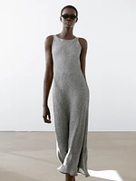 Robe midi 100 % lin