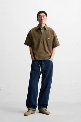 ZIPPER POLO SHIRT