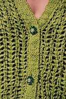 RIBBON KNIT JACKET