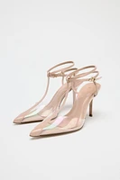 CHAUSSURES OUVERTES À L'ARRIÈRE EN VINYLE