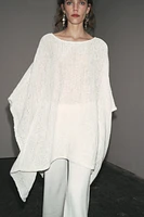 KNIT PONCHO