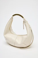 SAC OVALE ANSE MÉTALLIQUE