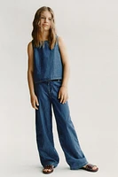 WIDE LEG JEANS