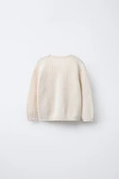GILET EN MAILLE CÔTELÉE