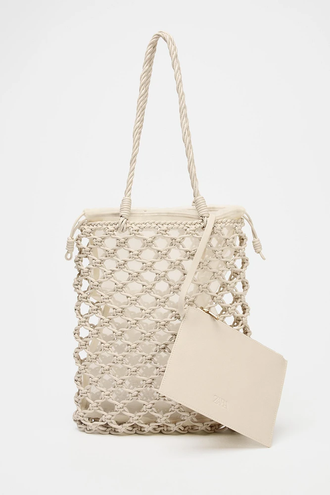 WOVEN SHOPPER