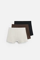 LOT DE 3 BOXERS DOUX