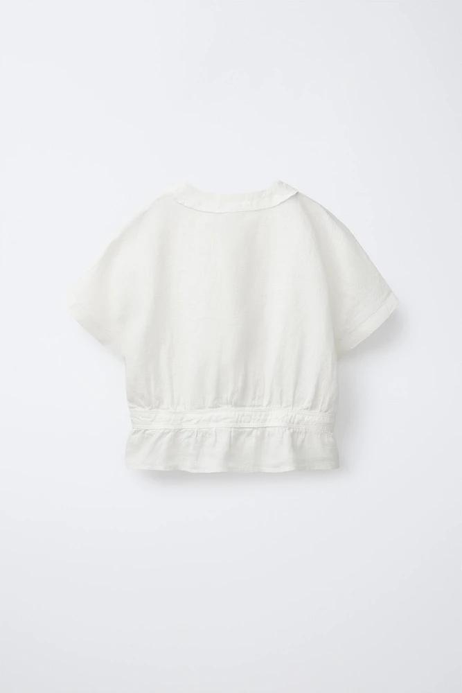 BLOUSE 100 % LIN