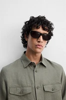 100% LINEN OVERSHIRT