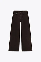 Z1975 HIGH RISE WIDE LEG LONG LENGTH JEANS