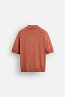 POLO EN MAILLE CONTRASTE