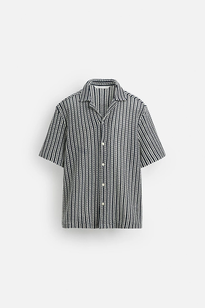CHEMISE STRUCTURÉE OUVERTE