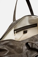 LEATHER TOTE BAG